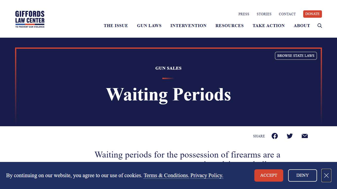 Waiting Periods GIFFORDS